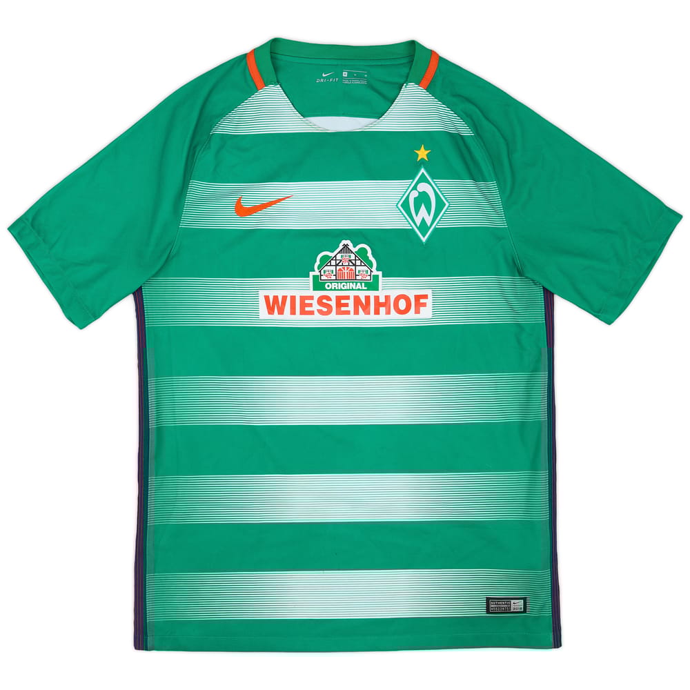 2016-17 Werder Bremen Home Shirt - 7/10 - (M)