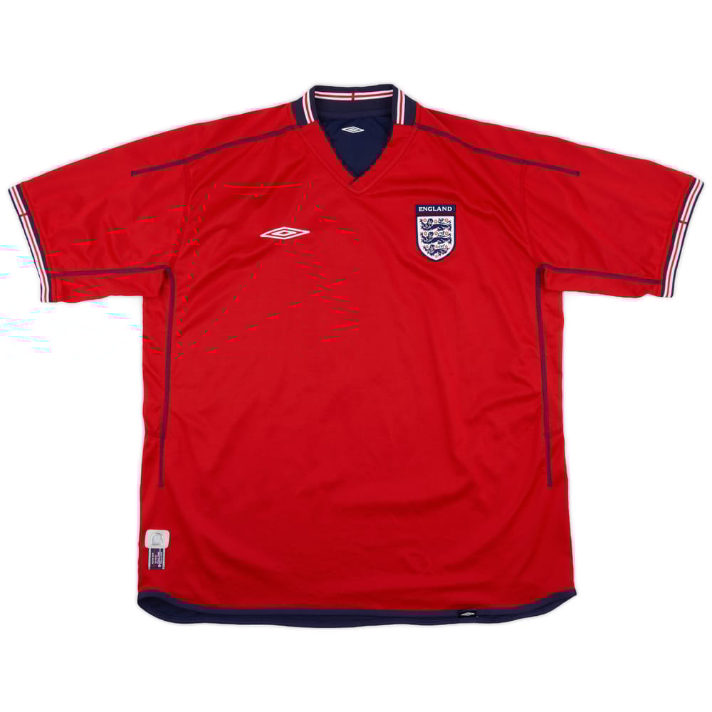 2002-04 England Away Shirt #9 - 8/10 - (XXL)