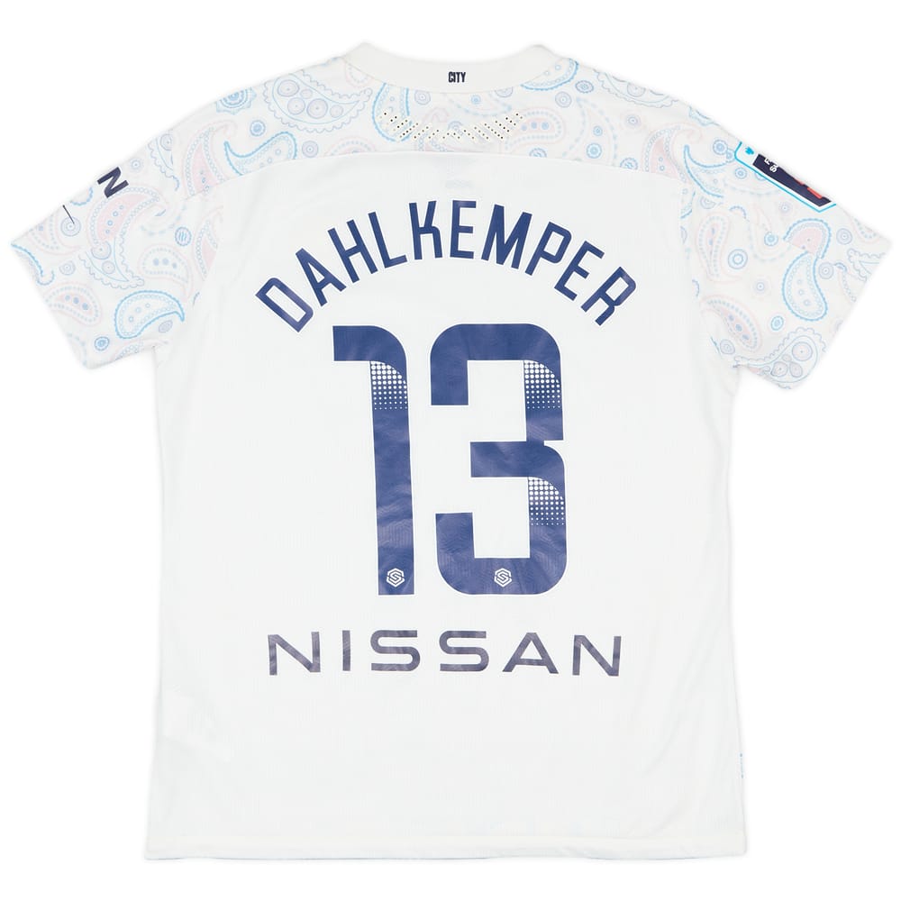 2020-21 Manchester City Women's Match Issue Third Shirt Dahlkemper #13 - As New - (L)