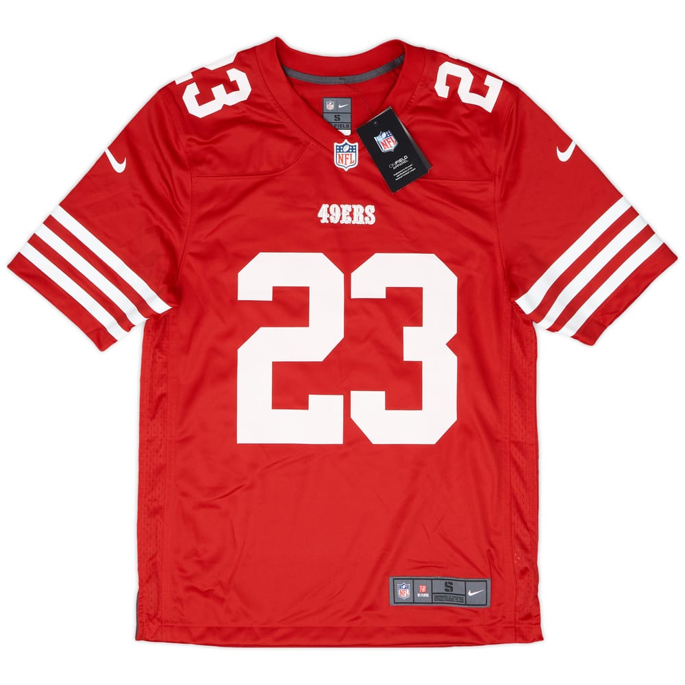 2022-24 San Francisco 49ers McCaffrey #23 Nike Game Home Jersey (S)