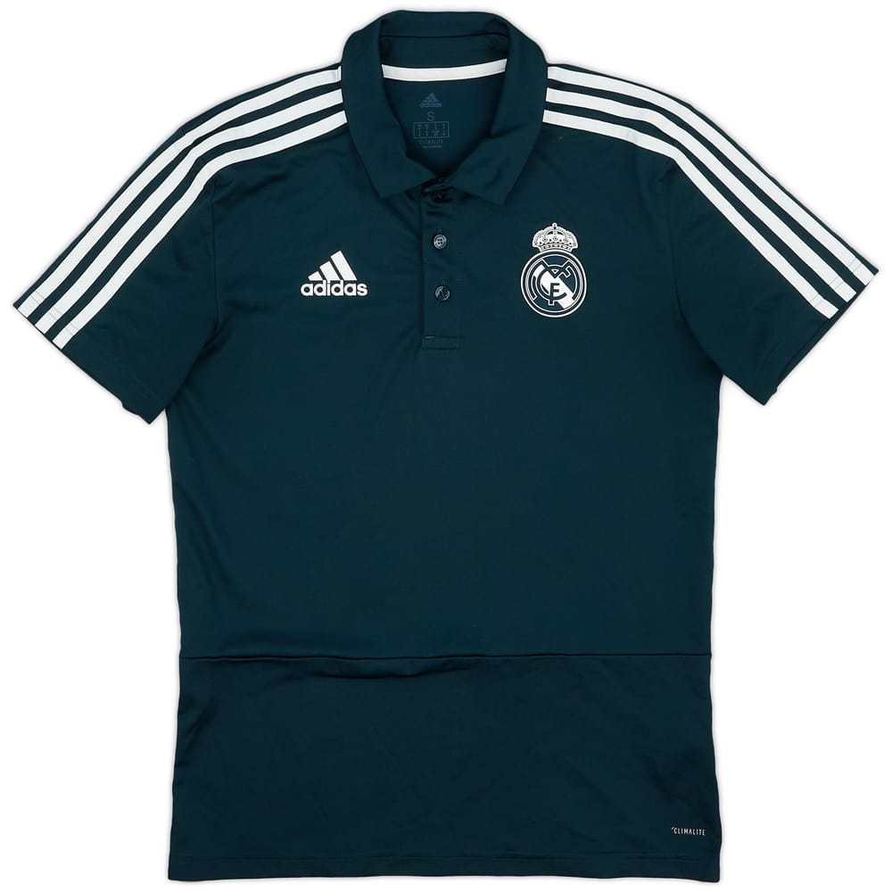 2018-19 Real Madrid adidas Polo Shirt - 9/10 - (S)