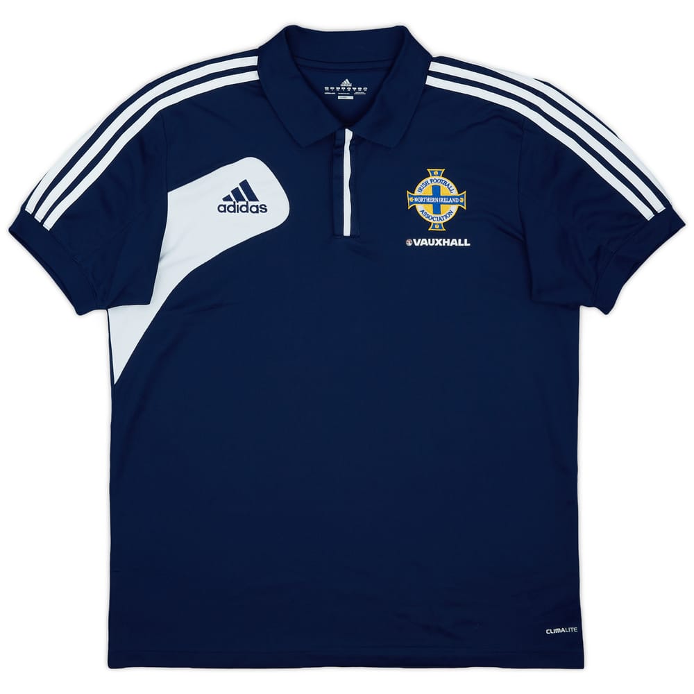 2012-14 Northern Ireland adidas Polo Shirt - 8/10 - (XL)