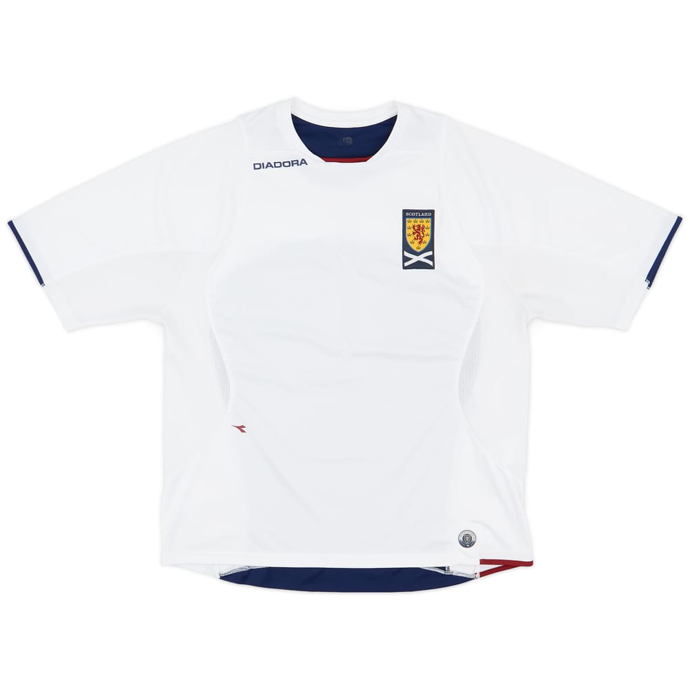 2003-05 Scotland Diadora Training Shirt - 7/10 - (L)