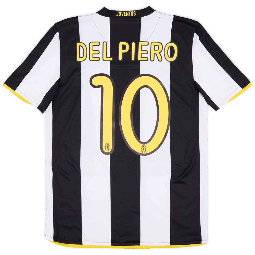 2008-09 Juventus Home Shirt Del Piero #10 - 9/10 - (S)