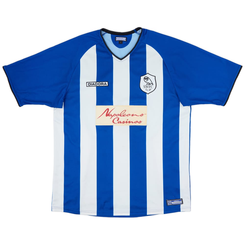 2003-05 Sheffield Wednesday Home Shirt - 6/10 - (L)