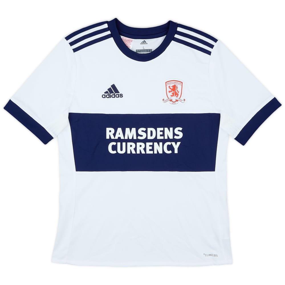 2017-18 Middlesbrough Away Shirt - 9/10 - (L.Boys)
