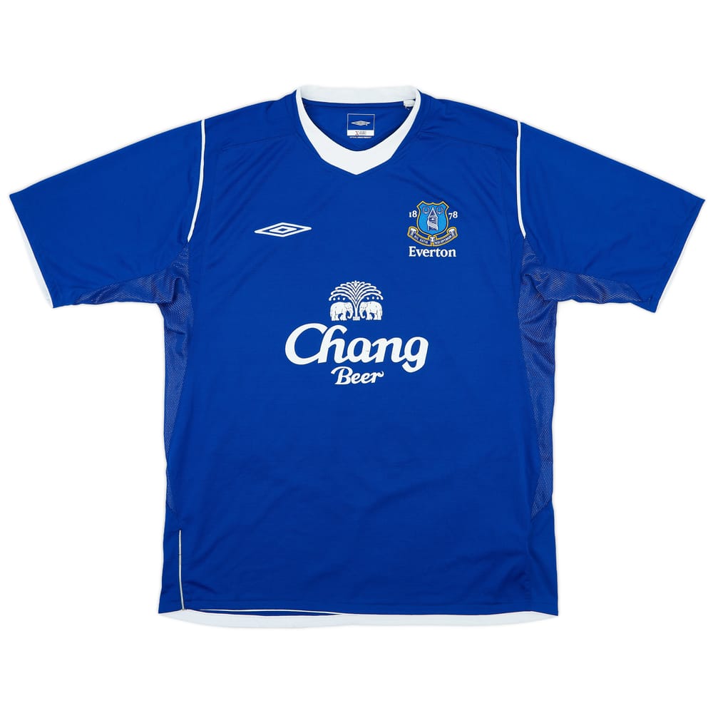 2004-05 Everton Home Shirt - 7/10 - (L)