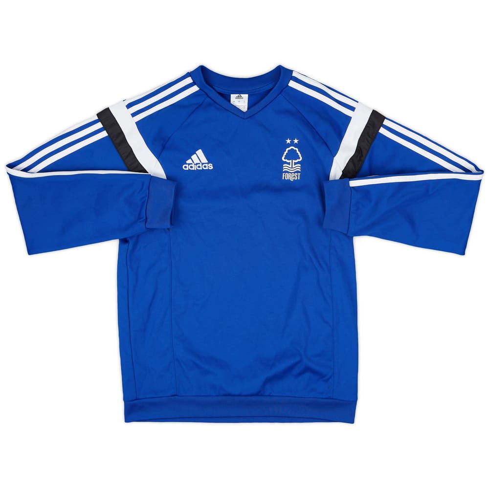 2014-15 Nottingham Forest adidas Sweat Top - 8/10 - (S)