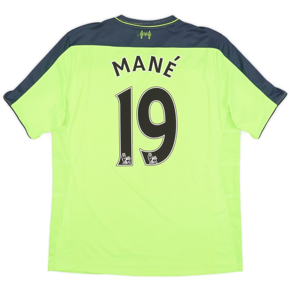 2016-17 Liverpool Third Shirt Mane #19 - 7/10 - (L)