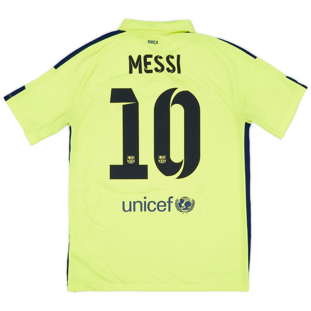 2014-15 Barcelona Third Shirt Messi #10 - 5/10 - (M)