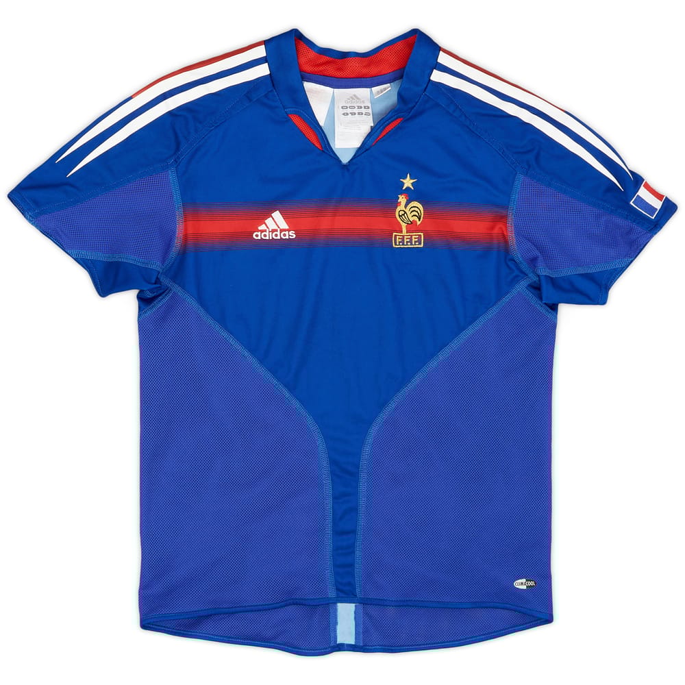 2004-06 France Home Shirt - 8/10 - (M.Boys)