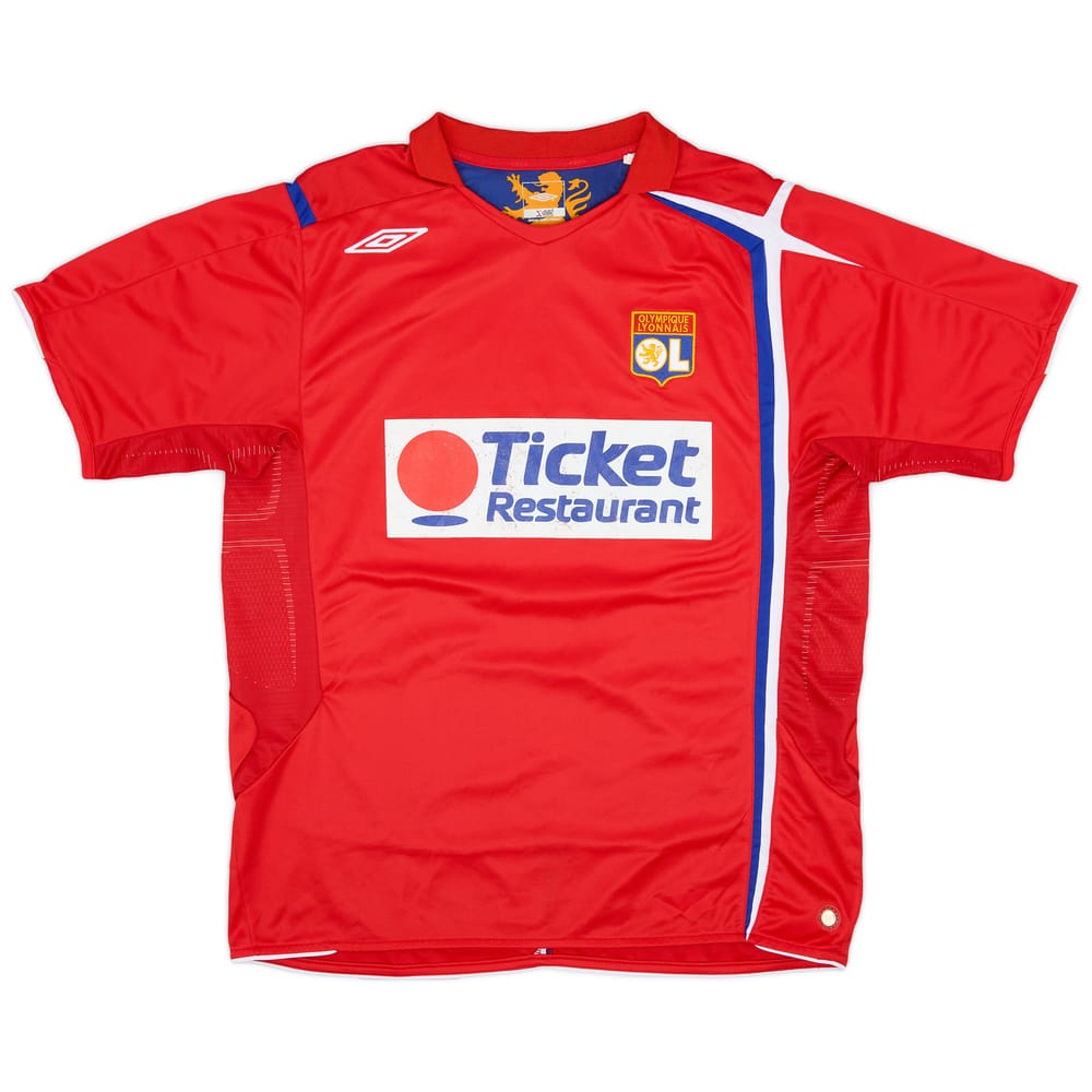 2006-07 Lyon Away Shirt - 6/10 - (XL)