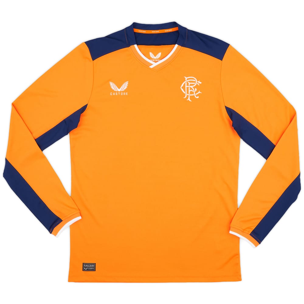 2022-23 Rangers Third L/S Shirt - As New