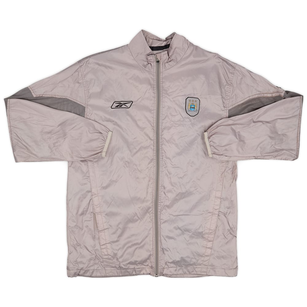 2004-05 Manchester City Reebok Track Jacket - 8/10 - (L)