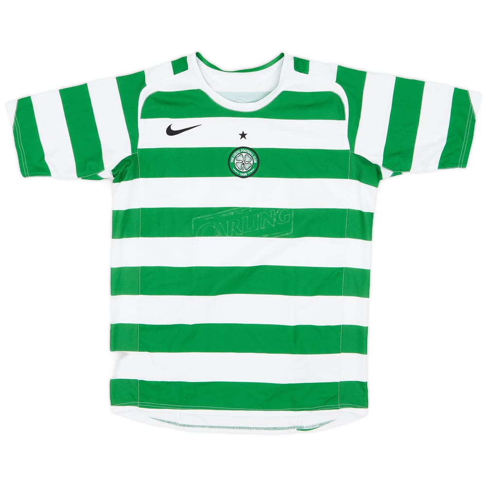 2005-07 Celtic Home Shirt - 4/10 - (XL.Boys)