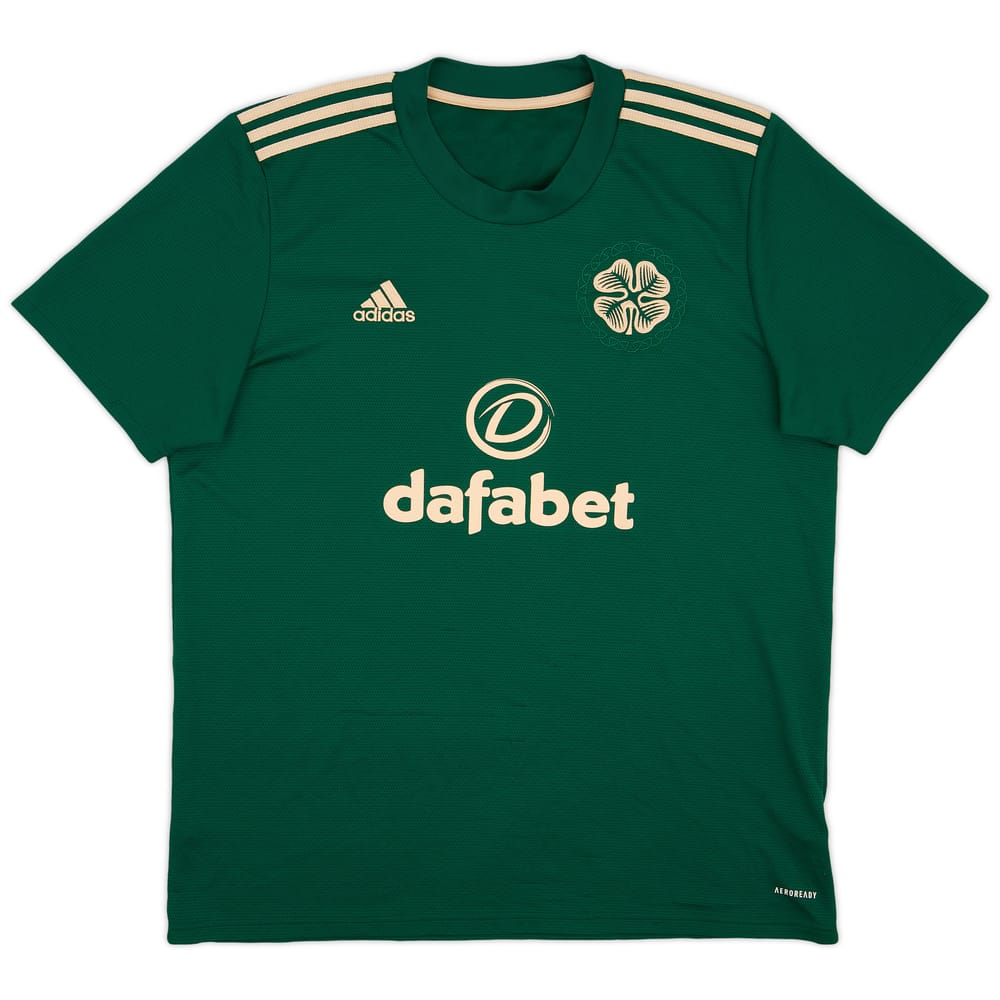 2021-22 Celtic Away Shirt - 7/10 - (XL)