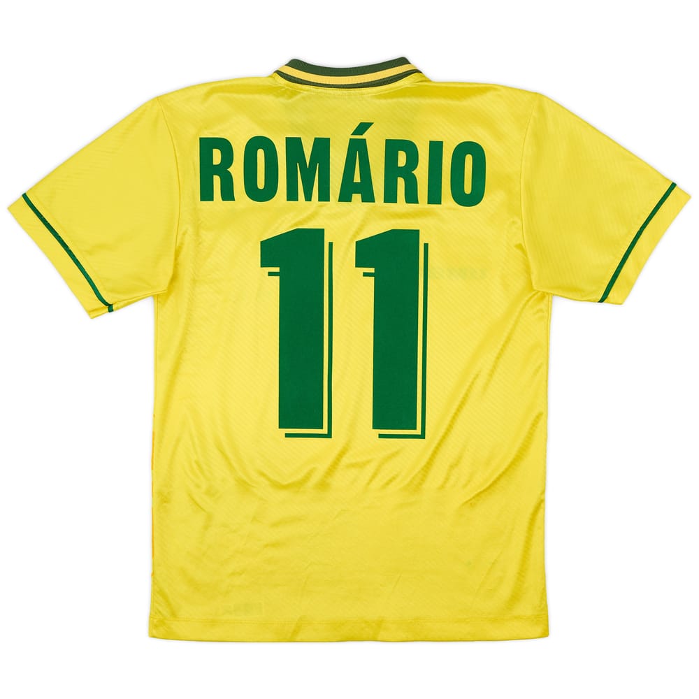 1994 Brazil Home Shirt Romario #11 - 6/10 - (S)