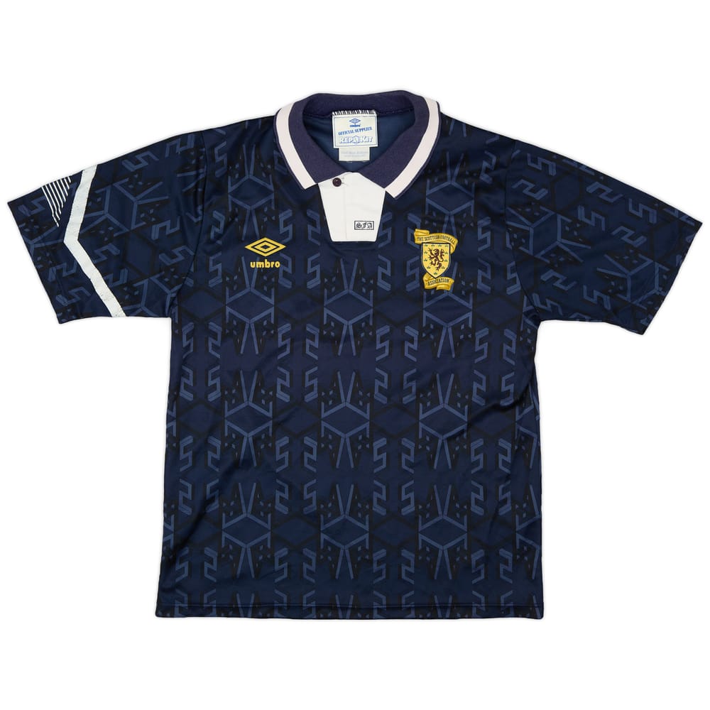 1991-94 Scotland Home Shirt - 7/10 - (S)
