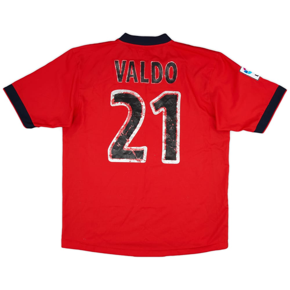 2004-05 Osasuna Home Shirt Valdo #21 - 5/10 - (L)