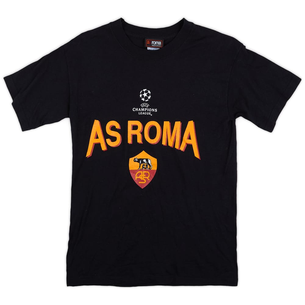 2000s Roma Champions League Graphic Tee - 8/10 - (S)