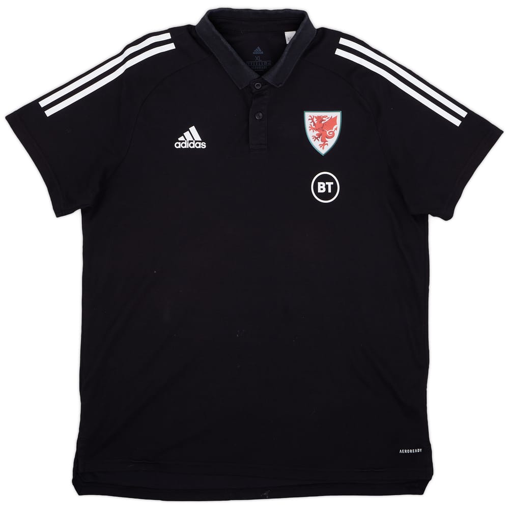 2020-21 Wales adidas Polo T-Shirt - 3/10
