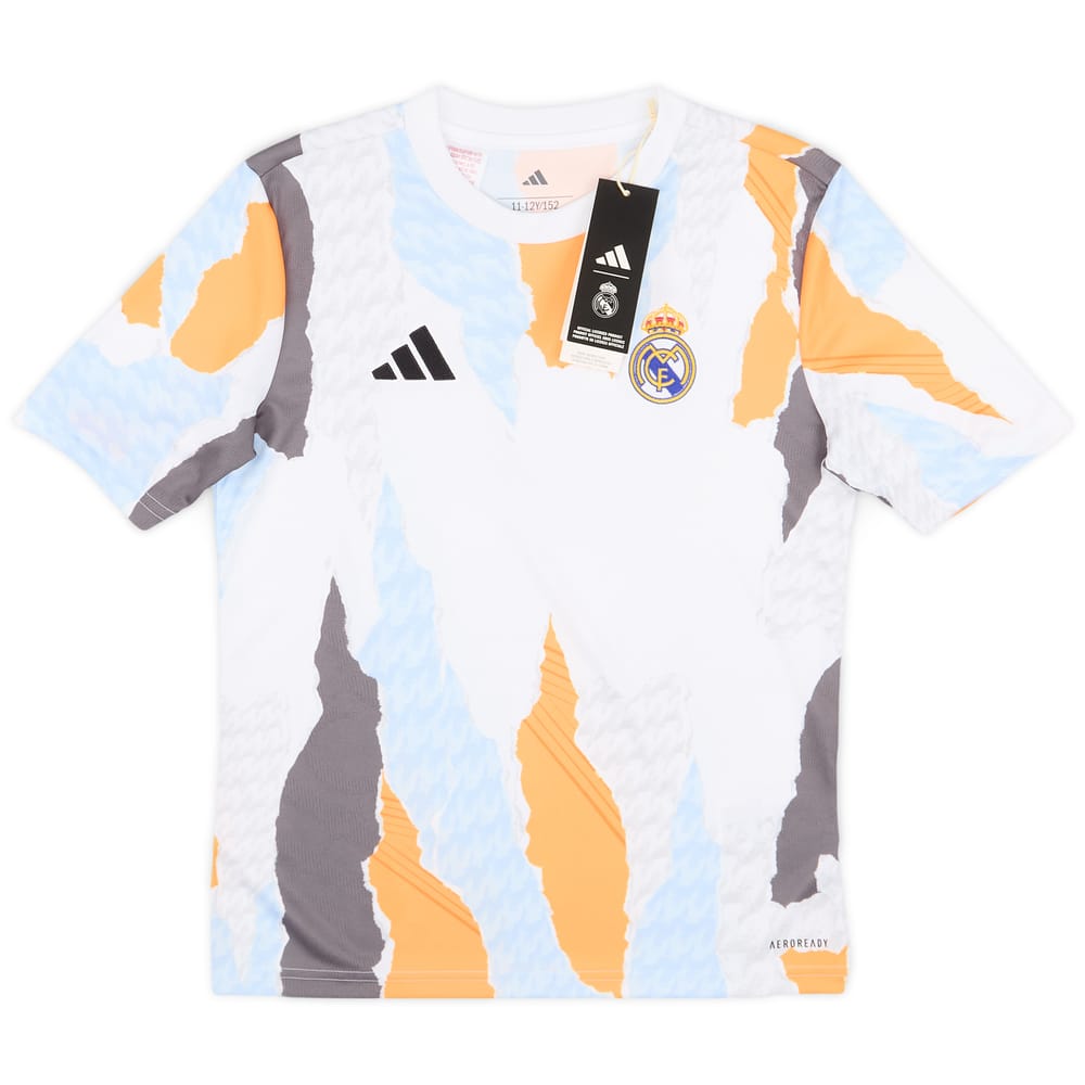 2024-25 Real Madrid adidas Pre-Match Shirt (KIDS)