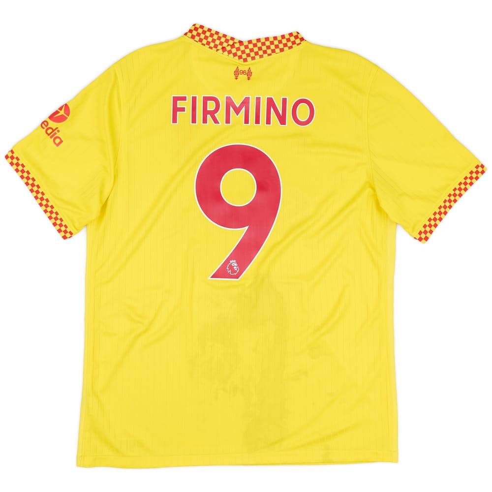 2021-22 Liverpool Third Shirt Firmino #9 - 6/10 - (L)