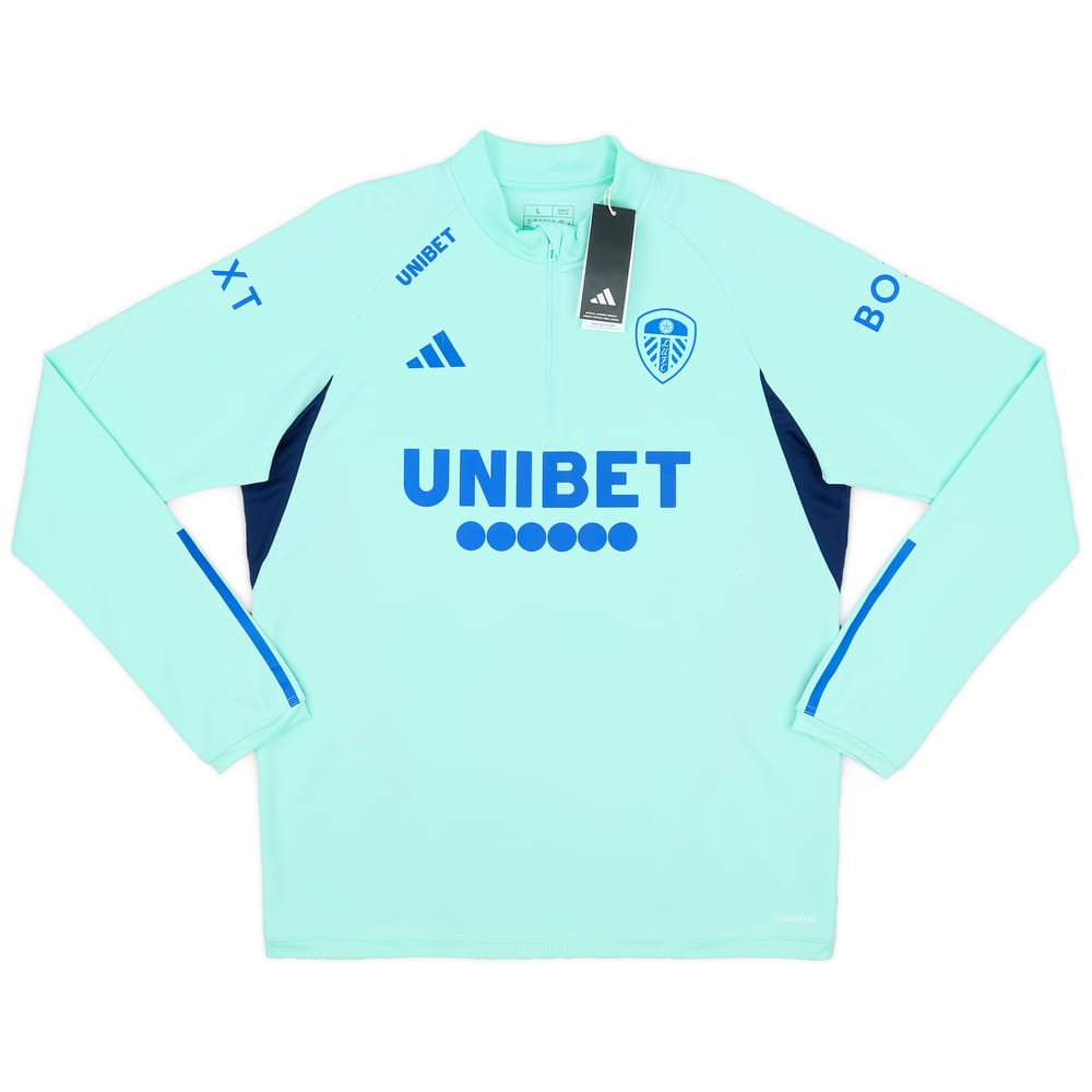 2023-24 Leeds United Player Issue 1/4 Zip Training Top