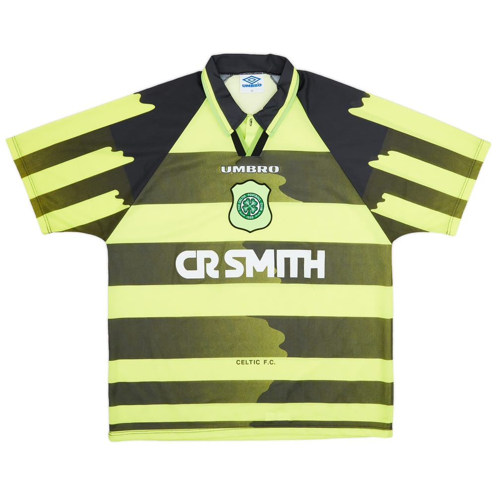 1996-97 Celtic Away Shirt - 8/10 - (XL)