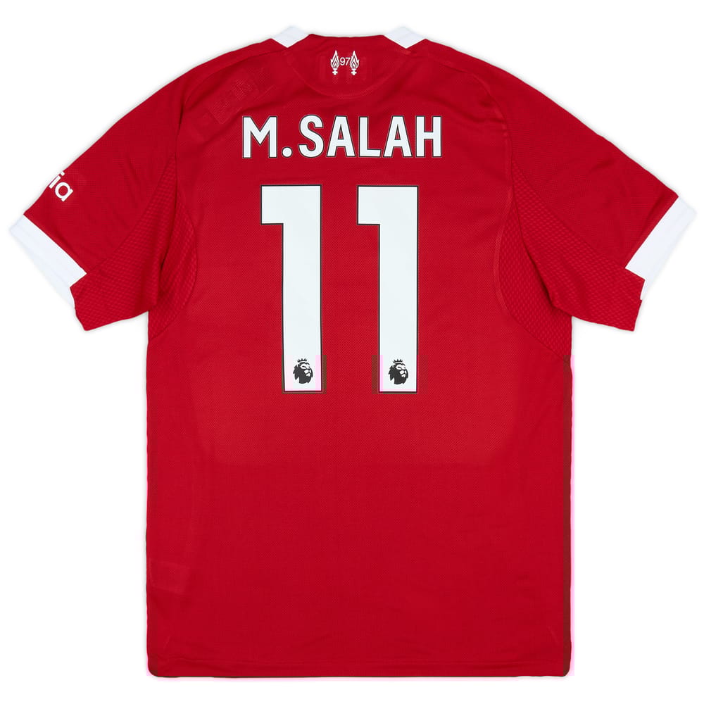 2025-26 Liverpool Authentic Home Shirt M.Salah #11