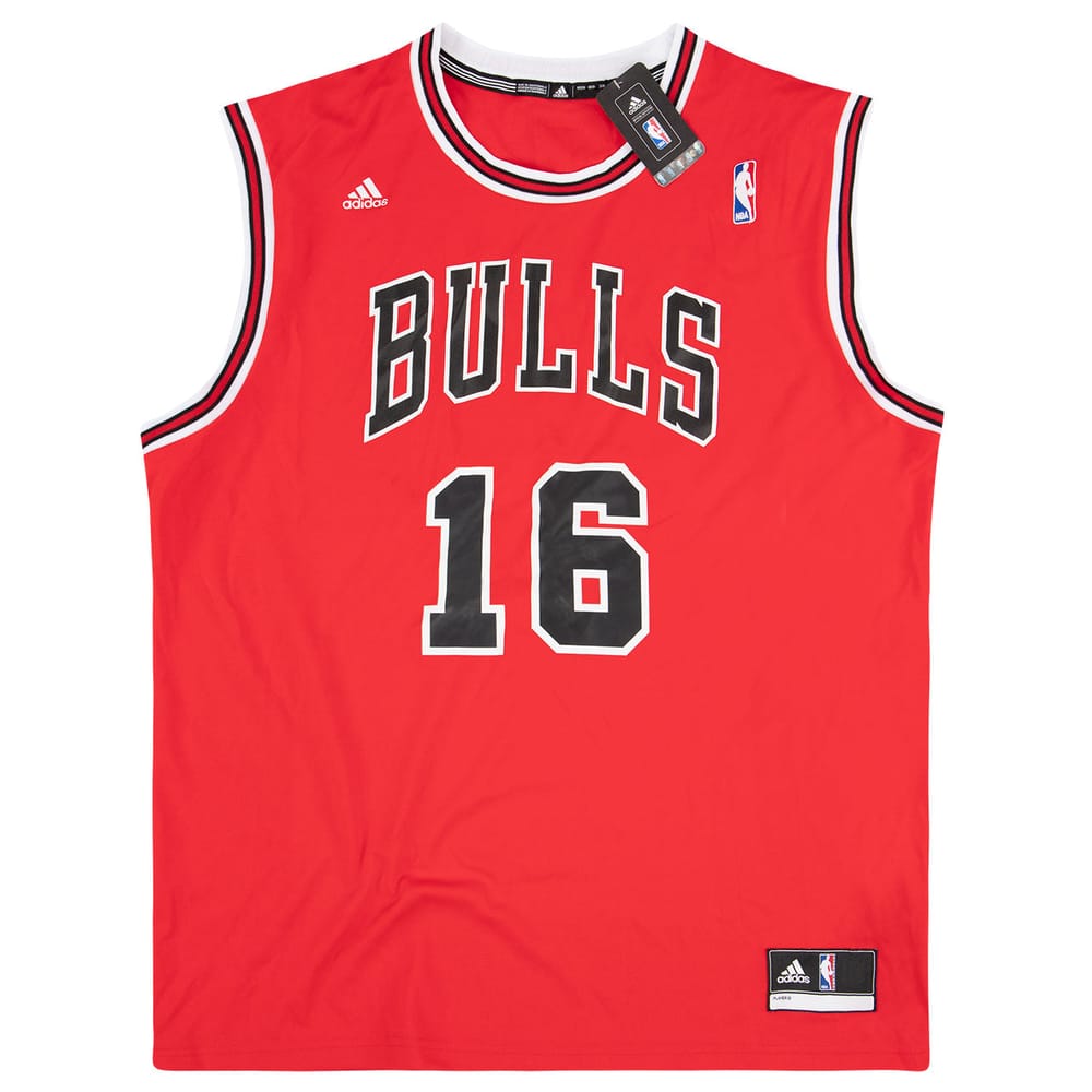 2014 Chicago Bulls Gasol #16 adidas Jersey (Away) XL - W/Tags