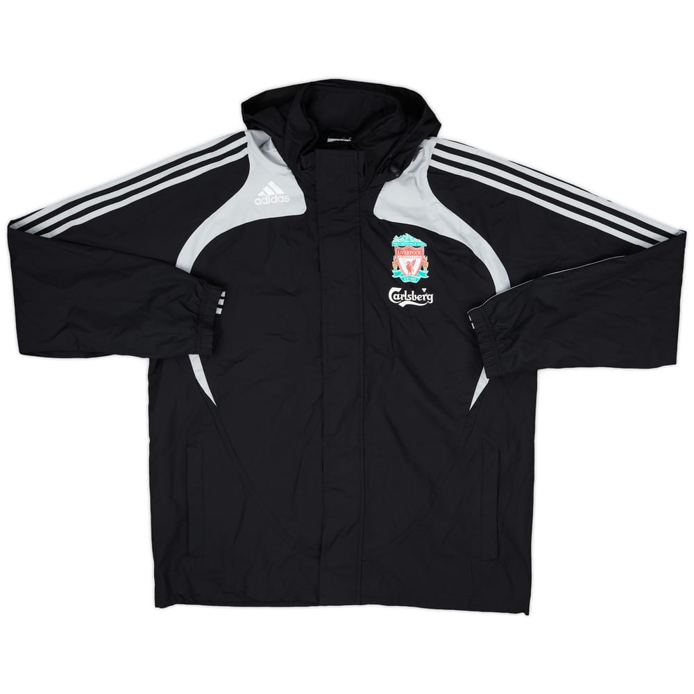 2008-09 Liverpool adidas Rain Jacket - 8/10 - (XL)