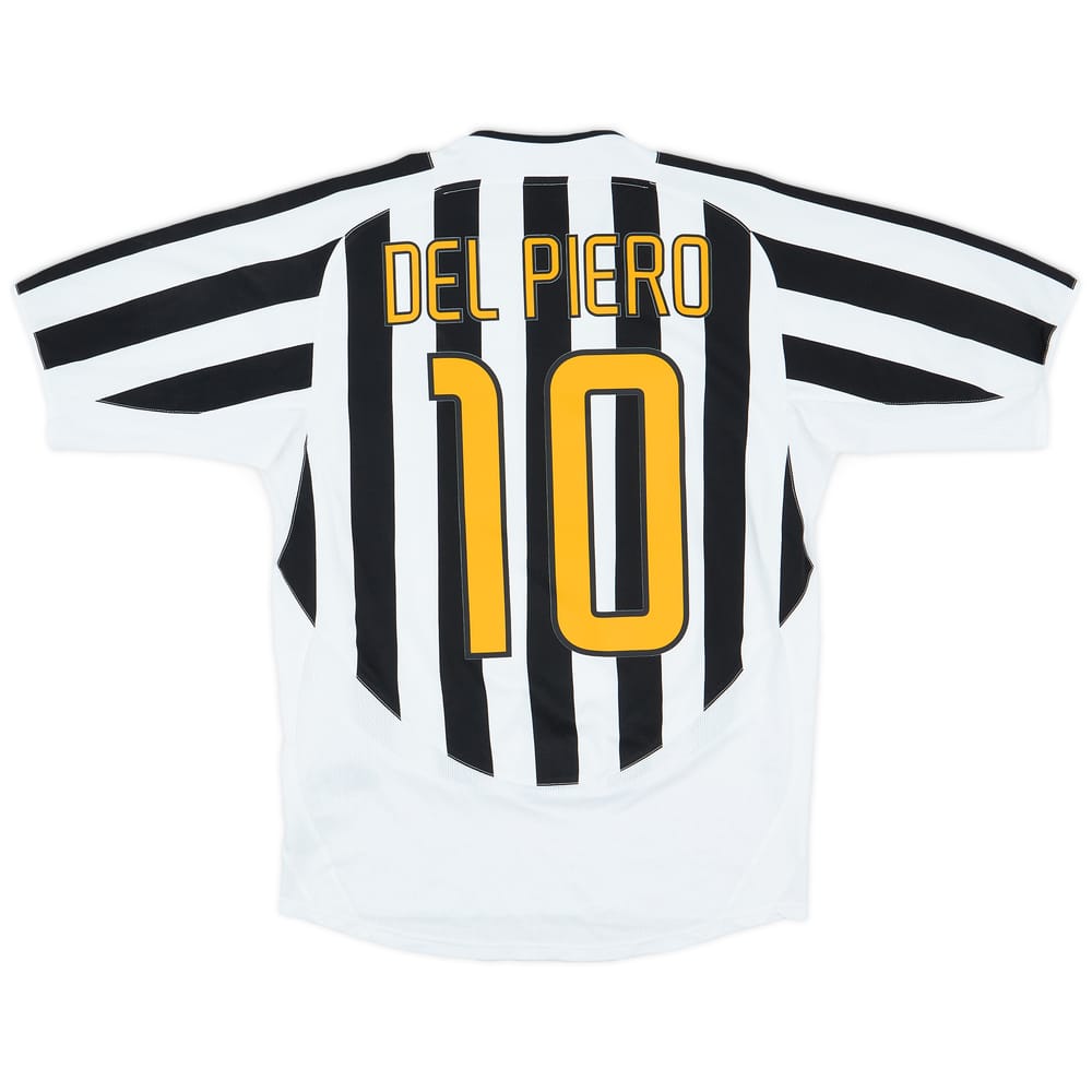 2003-04 Juventus Home Shirt Del Piero #10 - 7/10 - (M)