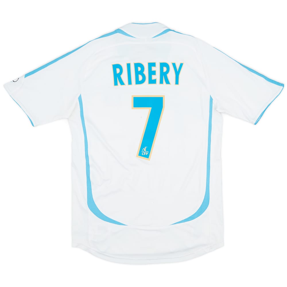 2006-07 Olympique Marseille Home Shirt Ribery #7 - 7/10 - (S)