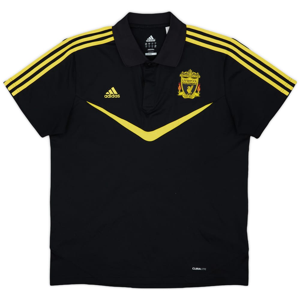 2010-11 Liverpool adidas Polo Shirt - 8/10 - (M/L)