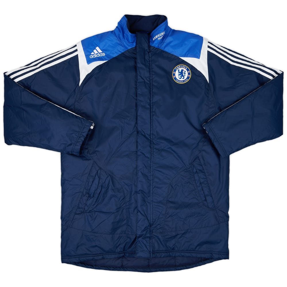2007-08 Chelsea adidas Padded Bench Coat - 9/10 - (M/L)