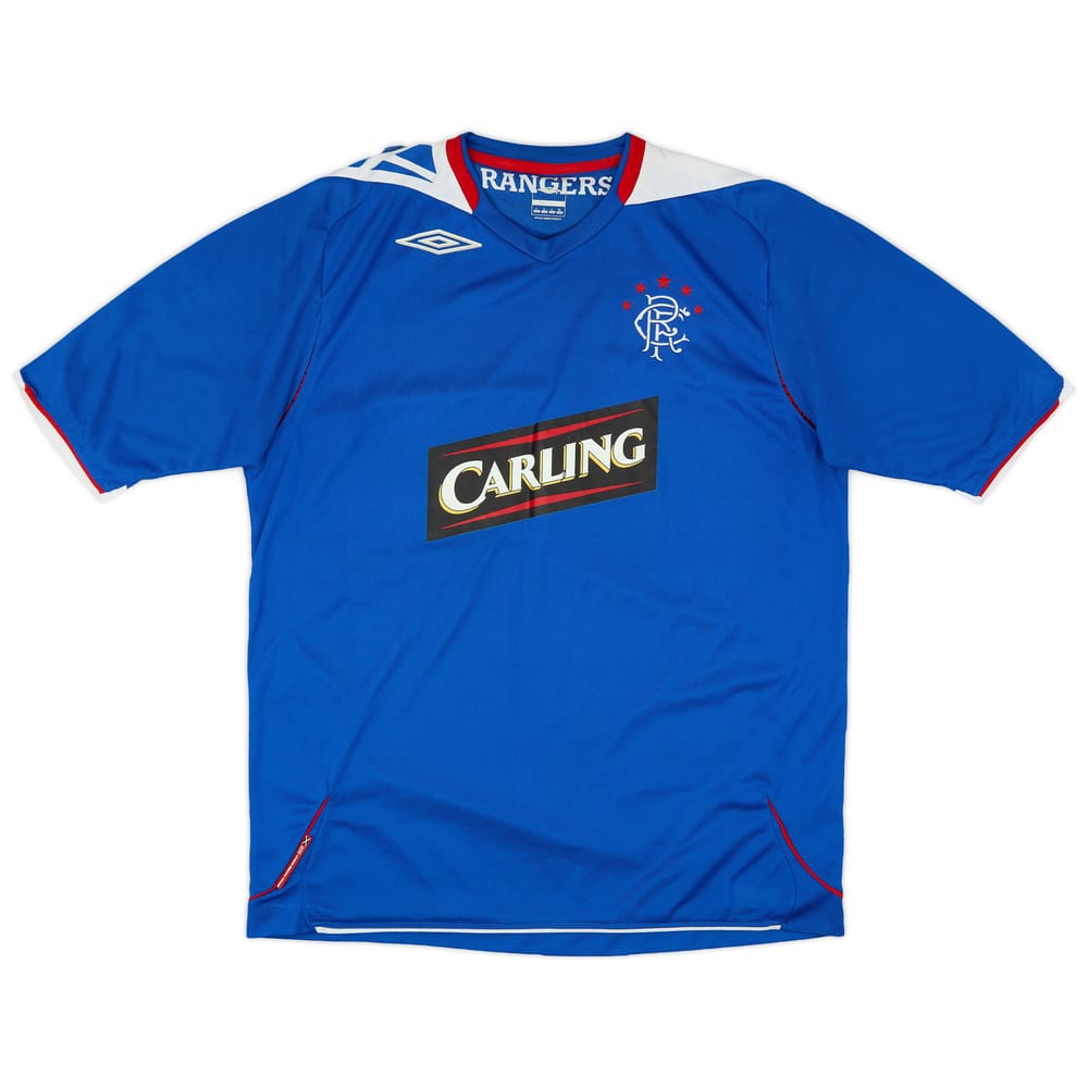 2006-07 Rangers Home Shirt - 6/10 - (L)