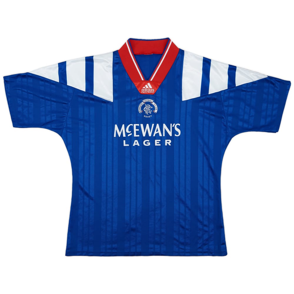 1992-94 Rangers Home Shirt #12 - 8/10 - (L)
