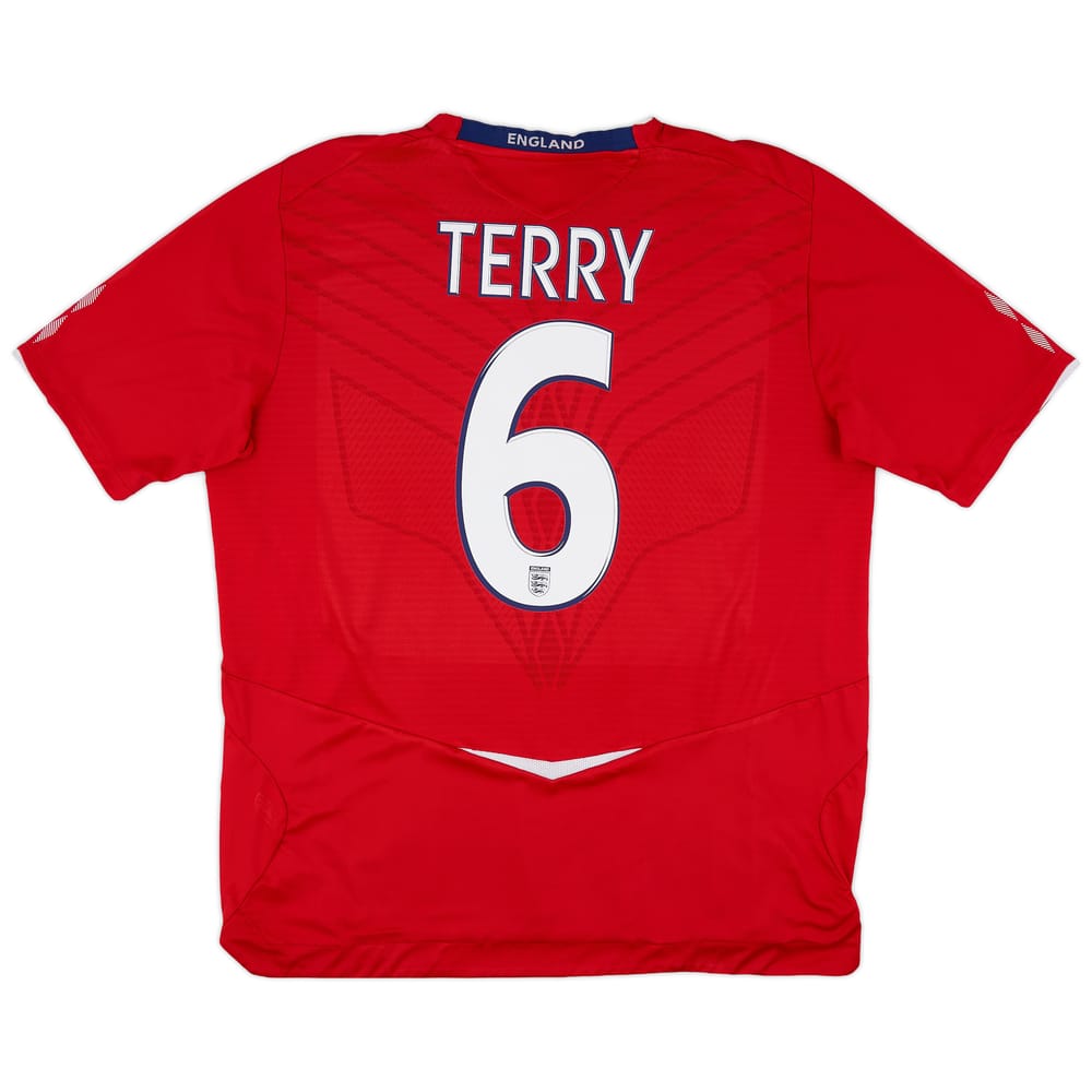 2008-10 England Away Shirt Terry #6 - 9/10 - (XL)