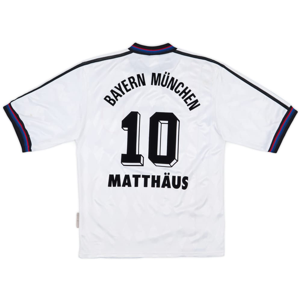 1996-98 Bayern Munich Away Shirt Matthaus #10 - 6/10 - (S)