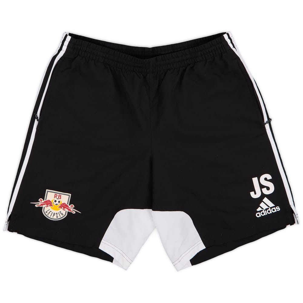2010-11 RB Leipzig adidas Staff Issue Training Shorts 'JS' - 6/10 - (XL)