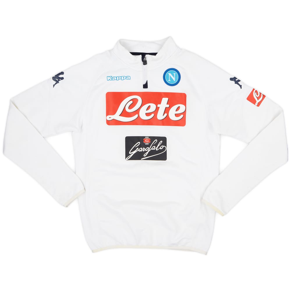 2017-18 Napoli Kappa 1/4 Zip Drill Top - 6/10 - (S)