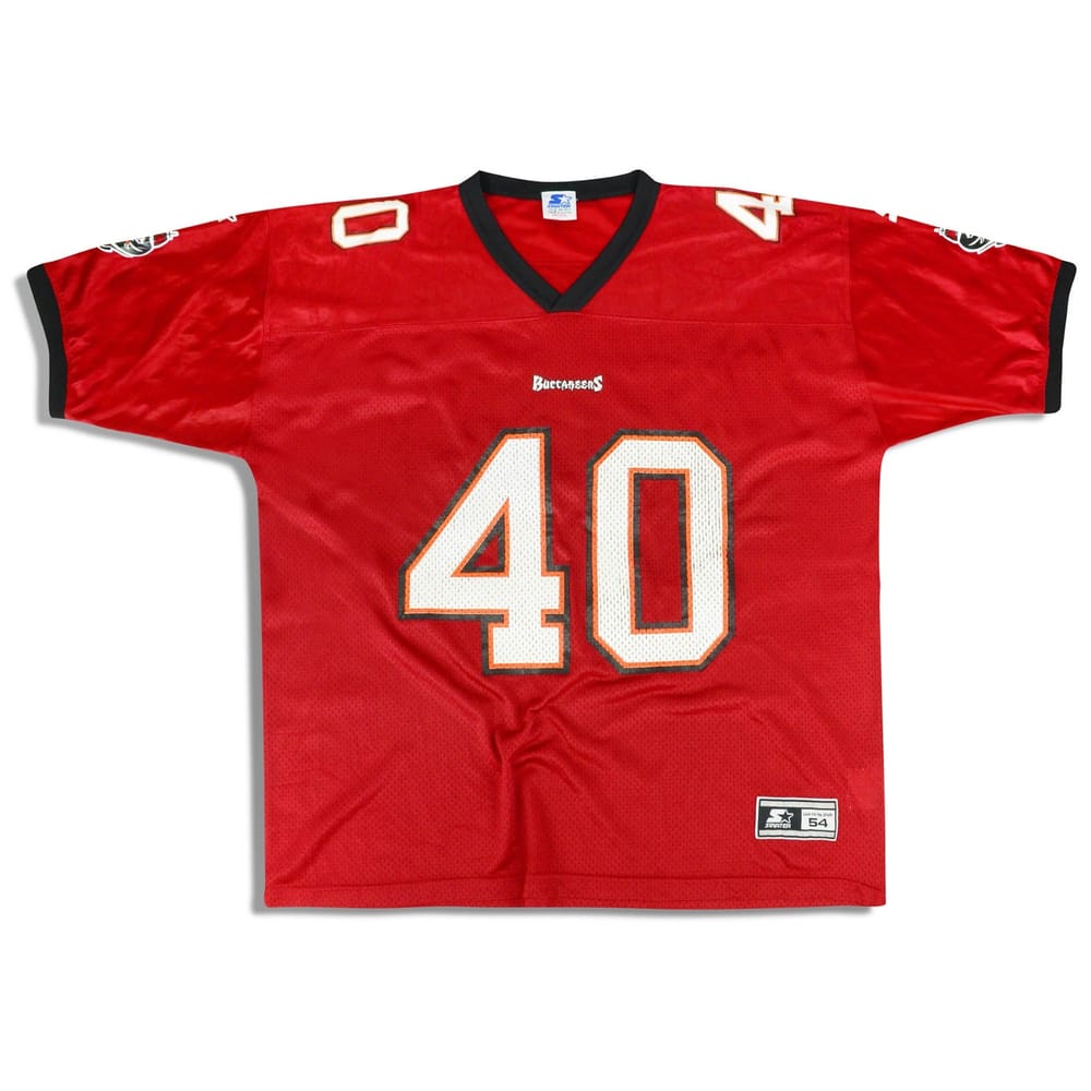 1997-00 Tampa Bay Buccaneers Alstott #40 Starter Jersey (Home) XXL