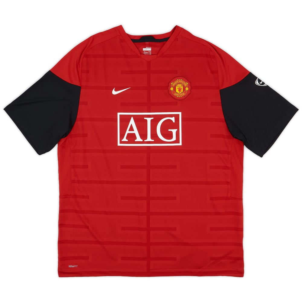 2009-10 Manchester United Nike Training Shirt - 9/10 - (XXL)