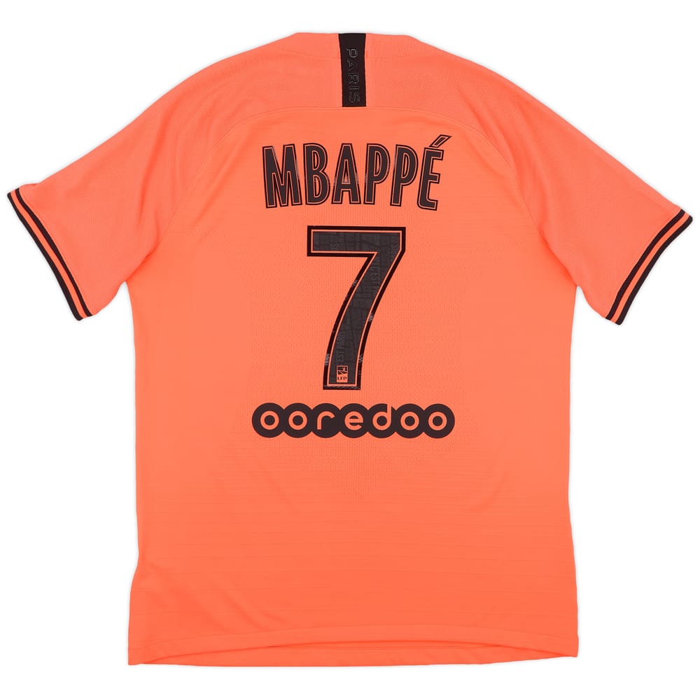 2019-20 Paris Saint-Germain Authentic Away Shirt Mbappe #7 - 9/10 - (L)