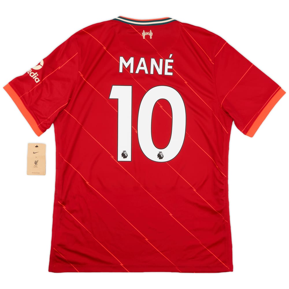 2021-22 Liverpool Home Shirt Mane #10 (L)