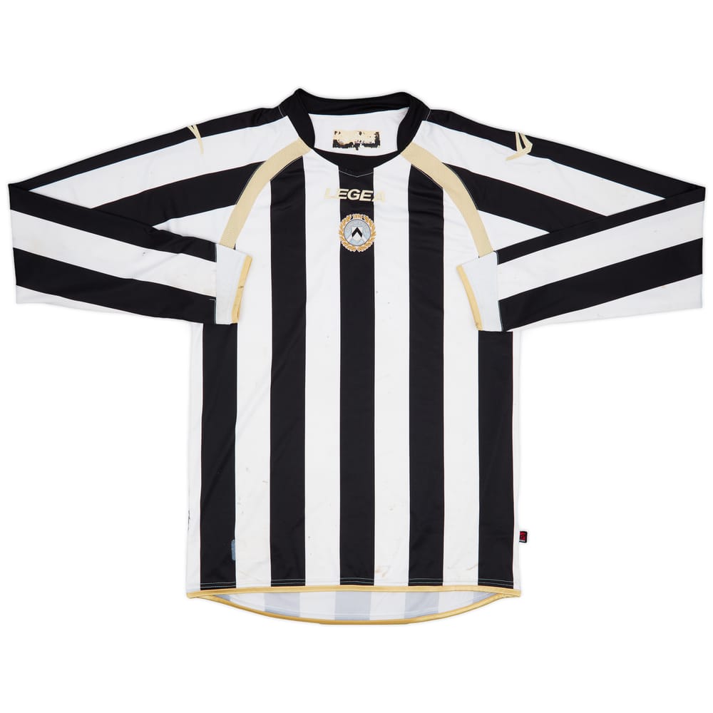 2010-11 Udinese Home L/S Shirt - 4/10 - (XL)