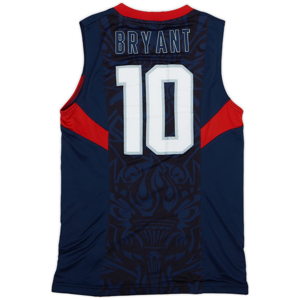 2008 USA Bryant #10 Nike Authentic Away Jersey - 6/10 - (M)