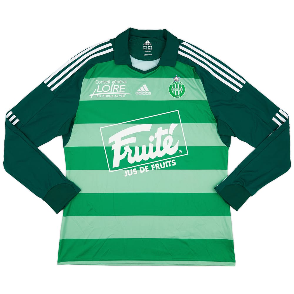 2009-10 Saint Etienne Third L/S Shirt - 7/10 - (XL)