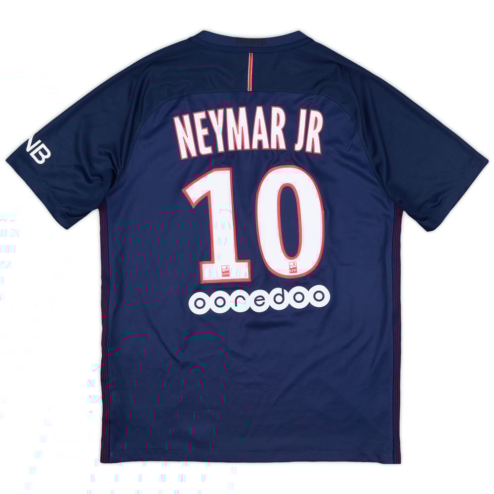 2016-17 Paris Saint-Germain Home Shirt Neymar Jr #10 - 8/10 - (M)